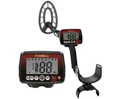 Metalo detektorius Fisher F44 su koncentrine rite