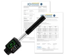 Metalo kietumo matuoklis PCE-2500N-ICA su ISO sertifikatu