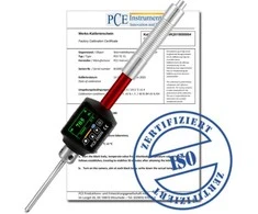 Metalo kietumo matuoklis su ISO sertifikatu PCE-2600N-ICA