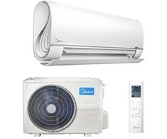 Midea šilumos siurblys - oro kondicionierius Breezeless MSFAAU-12HRFN8-QRD6GW + MOB01-12HFN8-QRD6GW(A)