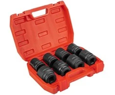 NEO smūginių galvučių rinkinys, 3/4", 8 vnt. (26–38 mm), CrMo