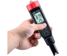 pH ir temperatūros matuoklis ATC su GM760 automatiniu kalibravimu