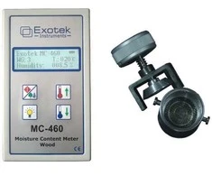 Pjuvenų, medienos, šieno, kavos, tekstilės, odos drėgmės matuoklis Exotek MC-460/S-40