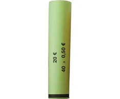 Popierinė 0,50 € monetų pakuotė A007483