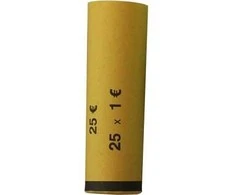 Popierinė 1 € monetų pakuotė A007484