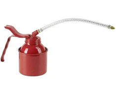 PRESSOL metalinė tepalinė 500 ml su lanksčiu 135 mm antgaliu