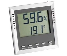Profesionalus termometras-higrometras su metrologine patikra KLIMA GUARD TFA 30-5010M