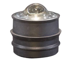 Šviesą atspindintis stiklinis elementas LUX2, 50 mm (baltas)