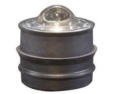 Šviesą atspindintis stiklinis elementas LUX2, 50 mm (baltas)