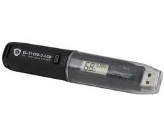 Temperatūros ir drėgmės duomenų kaupiklis EL-21CFR-2-LCD
