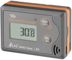 Temperatūros ir drėgmės duomenų kaupiklis AZ 88362 su Bluetooth