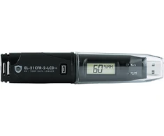 Temperatūros ir drėgmės duomenų registratorius EasyLog EL-21CFR-2-LCD+