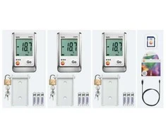 Testo 175 T1 temperatūros duomenų kaupiklių rinkinys