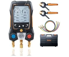 Testo 550s rinkinys (skaitmeninis kolektorius su belaidžiais temperatūros zondais ir žarnomis)