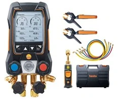 Testo 557s skaitmeninio kolektoriaus rinkinys (su užpildymo žarnomis)