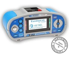 Universalus instaliacijos tikrinimo prietaisas METREL EUROTESTXE 2,5 KV (MI 3102H BT)