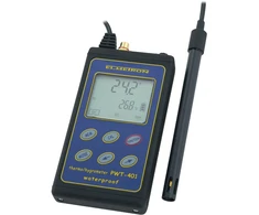 Vandeniui atsparus termo / higrometras PWT-401