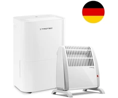 Ventiliatorius Oro sausintuvas Trotec TTK 66 E ir konvekcinis mini šildytuvas Trotec TCH 1 E
