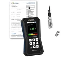 Vibracijos matuoklis PCE-VT 3800-ICA su ISO kalibravimo sertifikatu