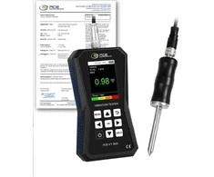 Vibracijos matuoklis PCE-VT 3800S-ICA su ISO kalibravimo sertifikatu