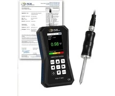 Vibracijos matuoklis PCE-VT 3800S-ICA su ISO kalibravimo sertifikatu