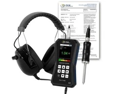 Vibracijos matuoklis PCE-VT 3850S-ICA su ISO kalibravimo sertifikatu
