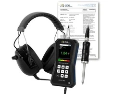Vibracijos matuoklis PCE-VT 3850S-ICA su ISO kalibravimo sertifikatu