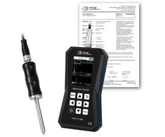Vibracijos matuoklis PCE-VT 3900S-ICA su ISO kalibravimo sertifikatu