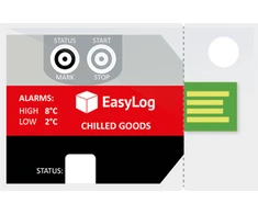 Vienkartinis atšaldytų prekių duomenų kaupiklis EasyLog EL-PDF-1-001 PK10