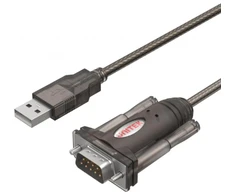 Virtuvinės svarstyklės Adapteris svarstyklėms prijungti prie kompiuterio UNITEK RS-232 (DB9)