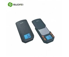 Virtuvinės svarstyklės Kišeninės svarstyklės Suofei SF 710 500g (juodos)