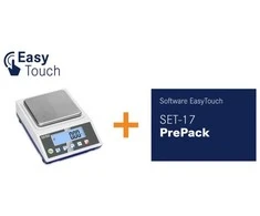 Virtuvinės svarstyklės Laboratorinių svarstyklių rinkinys KERN PCJ 600-2M-PREPACK