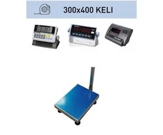 Virtuvinės svarstyklės Platforminės svarstyklės Keli 300 x 400 mm 60 kg su svėrimo indikatoriumi CAS CI-201A