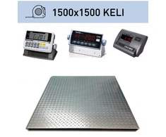 Virtuvinės svarstyklės Platforminės svarstyklės Keli 1500x1500 mm su svėrimo indikatoriumi CWBR22