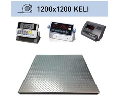 Virtuvinės svarstyklės Platforminės svarstyklės Keli 1200x1200 mm su svėrimo indikatoriumi CI-200A