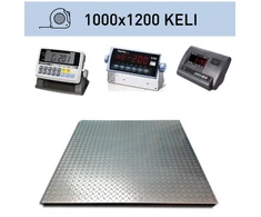 Virtuvinės svarstyklės Platforminės svarstyklės Keli 1000x1200 mm su svėrimo indikatoriumi CWB7