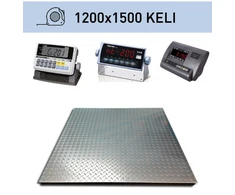 Virtuvinės svarstyklės Platforminės svarstyklės Keli 1200x1500 mm su svėrimo indikatoriumi XK3190 A12E OIML