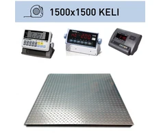 Virtuvinės svarstyklės Platforminės svarstyklės Keli 1500x1500 mm su svėrimo indikatoriumi CI-200A