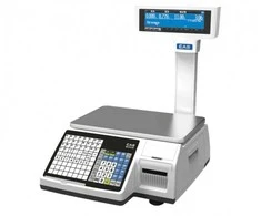 Virtuvinės svarstyklės Svarstyklės su etikečių spausdinimo funkcija CAS CL5200N-P 15 kg