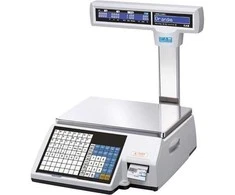 Virtuvinės svarstyklės Svarstyklės su etiketės spausdinimu CAS CL5000J P 30 kg