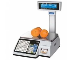 Virtuvinės svarstyklės Svarstyklės su etiketės spausdinimu CAS CL5200 P 15 kg