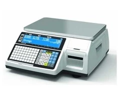 Virtuvinės svarstyklės Svarstyklės su etiketės spausdinimu CAS CL5200 B 30 kg