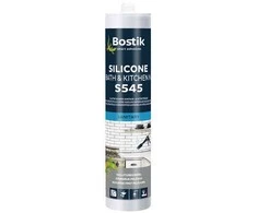 Silikonas Bostik S545 SILICONE BATH &amp; KITCHEN N, 300ml (skaidrus/bespalvis)