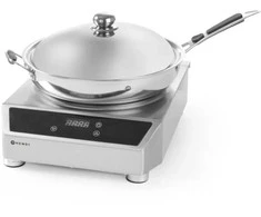 Indukcinė kaitlentė wok 3500W su indukcine keptuve Profi Line - Hendi 239681