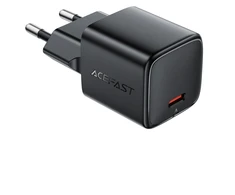 Acefast A118 GaN PD 30W USB-C sieninis įkroviklis - Juodas