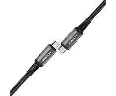 Laidas iš USB-C į USB-C Acefast C1-09, 48 W, 1 m (juodai pilkas)