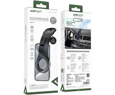Acefast D19 magnetinis automobilinis telefono laikiklis for the cockpit – juodos spalvos
