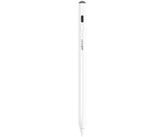 Acefast Rysik stylus pojemnościowy do iPad su 2 końcówkami V2 - balta