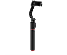 Acefast Selfie stick su automatycznym statywem i pultu Bluetooth 1.05 m - juoda