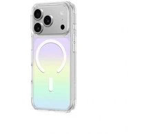 AmazingThing Minimal Mag dėklas skirtas Apple iPhone 17 Pro Max suderinamas su MagSafe rainbow – įvairiaspalvis